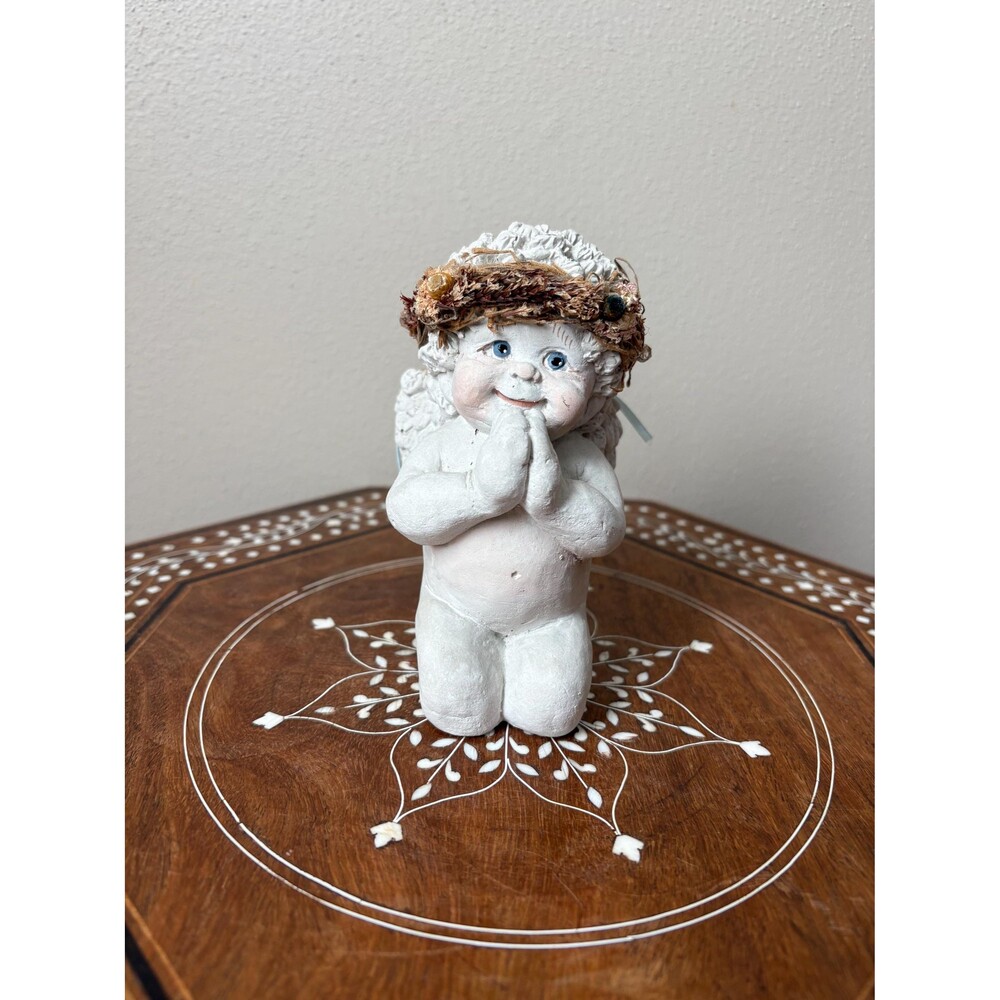 Vintage Dreamsicles ‘Make A Wish’ Kneeling Praying Cherub